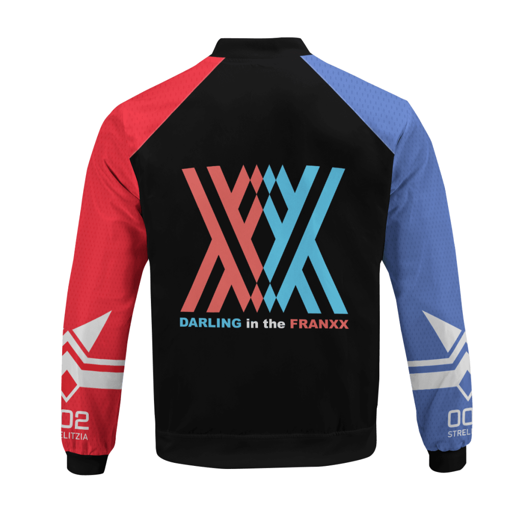 002 franxx bomber jacket 138296 - Anime Jacket Shop