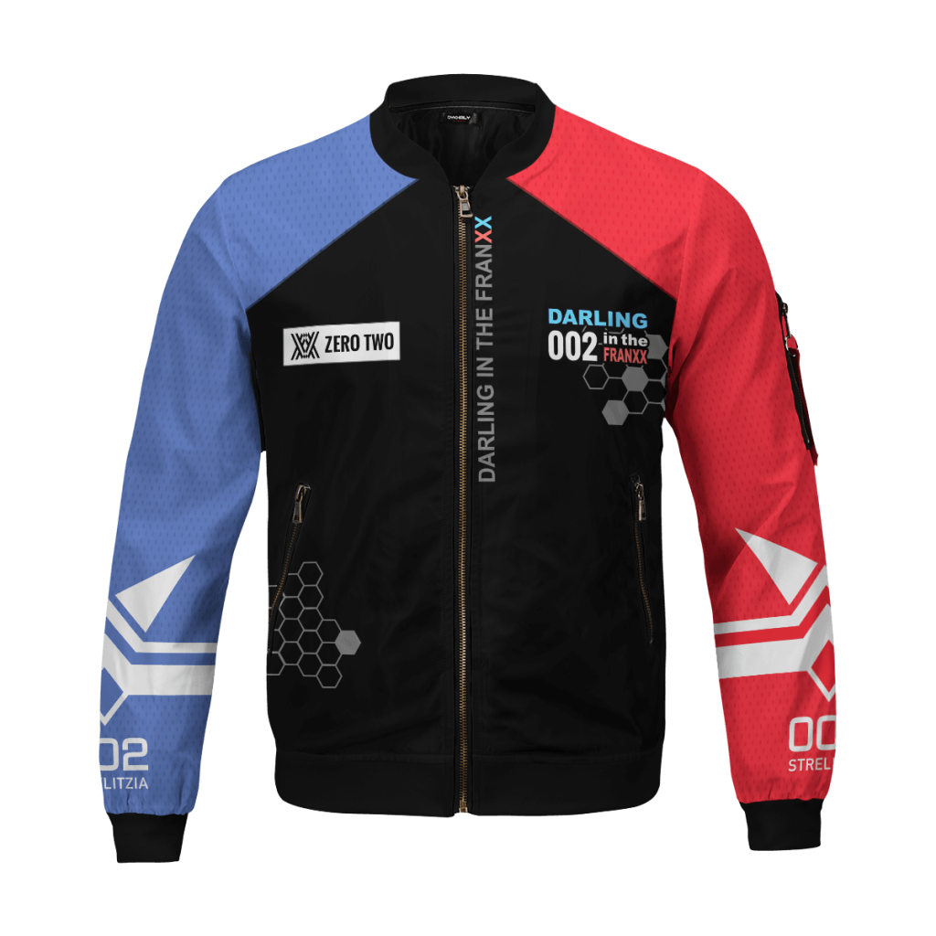 002 franxx bomber jacket 967535 - Anime Jacket Shop