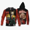 Katsuki Bakugo Hoodie Sweater Kacchan MHA Custom Anime Zip Jacket