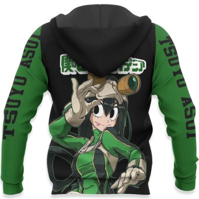 Tsuyu Asui Froppy Hoodie Shirt Custom Jacket