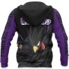 Fumikage Tokoyami Shirt Jet Black Hero MHA Custom Anime Zip Jacket