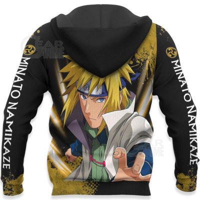 Uzumaki Minato Hoodie Sweater Custom Anime Zip Jacket