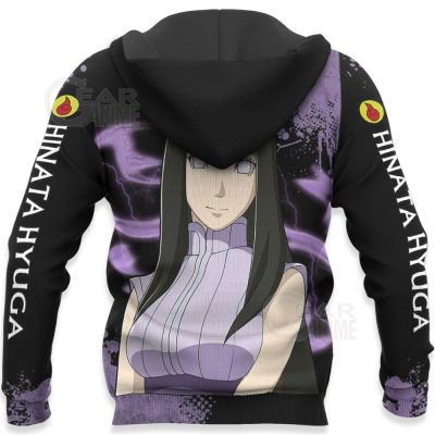 Hyuga Hinata Hoodie Sweater Custom Anime Zip Jacket