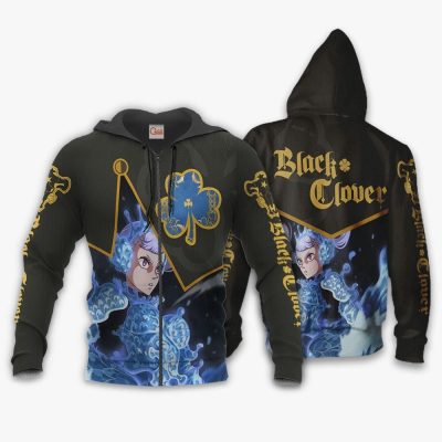 Black Bull Noelle Silva Custom Shirt Black Clover Anime Jacket VA11