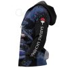 Uchiha Sasuke Hoodie Sweater Custom Anime Zip Jacket