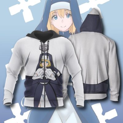 Iris Fire Force Hoodie Shirt Anime Uniform Sweater Jacket
