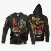 Black Bull Zora Ideale Custom Shirt Black Clover Anime Jacket VA11