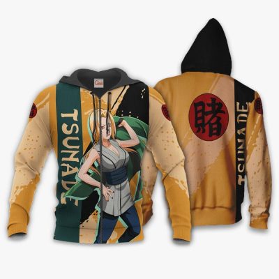 Tsunade Hoodie Shirt Custom Anime Zip Jacket