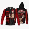 Eijiro Kirishima Shirt Red Riot Custom Zip Jacket