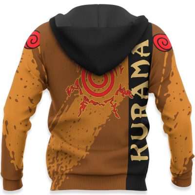 Kurama Hoodie Shirt Custom Zip Jacket