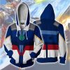 2020 New Gundam 3D Printed Hoodies Men s Casual Hooded Zipper Sweatshirt Fashion Hip Hop Streetwear 3 - Anime Jacket Shop