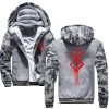 2020 Winter Mens Thick Sweatshirt Sacrifice Berserk Hoodies Brand Zipper Jacket Warm Fleece Thicken Coat Casual 21 - Anime Jacket Shop