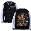 2022 New Genshin Impact Zhongli Kawaii Men and Women Hooded Long Sleeve Jacket Cosplay Autumn Men - Anime Jacket Shop