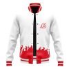 4th Hokage Naruto Varsity Jacket FRONT Mockup - Anime Jacket Shop