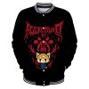 Aggretsuko Tracksuit Baseball Uniform Women Men s Jacket Long Sleeve Harajuku Streetwear American Cartoon 3D Clothes 1 - Anime Jacket Shop