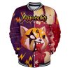 Aggretsuko Tracksuit Baseball Uniform Women Men s Jacket Long Sleeve Harajuku Streetwear American Cartoon 3D Clothes - Anime Jacket Shop