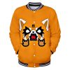 Aggretsuko Tracksuit Baseball Uniform Women Men s Jacket Long Sleeve Harajuku Streetwear American Cartoon 3D Clothes 2 - Anime Jacket Shop