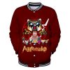 Aggretsuko Tracksuit Baseball Uniform Women Men s Jacket Long Sleeve Harajuku Streetwear American Cartoon 3D Clothes 4 - Anime Jacket Shop