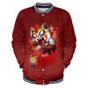 Aggretsuko Tracksuit Baseball Uniform Women Men s Jacket Long Sleeve Harajuku Streetwear American Cartoon 3D Clothes 5 - Anime Jacket Shop