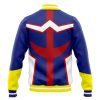 All Might MHA Varsity Jacket BACK Mockup - Anime Jacket Shop