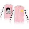 Anime Chainsaw Man Baseball Jacket Men Bomber Jacket Outerwear Harajuku Streetwear Hip Hop Baseball Uniform Casual 11 - Anime Jacket Shop