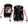 Anime Chainsaw Man Baseball Jacket Men Bomber Jacket Outerwear Harajuku Streetwear Hip Hop Baseball Uniform Casual 13 - Anime Jacket Shop