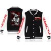 Anime Chainsaw Man Baseball Jacket Men Bomber Jacket Outerwear Harajuku Streetwear Hip Hop Baseball Uniform Casual 15 - Anime Jacket Shop