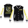 Anime Chainsaw Man Baseball Jacket Men Bomber Jacket Outerwear Harajuku Streetwear Hip Hop Baseball Uniform Casual 16 - Anime Jacket Shop