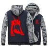 Anime Cos KILL la KILL blood Hooded Hoodie Matoi Ryuuko Cotton Casual Thick Fleece Hoodies Cardigan 3 - Anime Jacket Shop