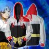 Anime Gintama Sakata Gintoki Zipper Hoodie Sweatshirt 3D Printing Cosplay Costumes Cartoon Hooded Jacket Coat - Anime Jacket Shop