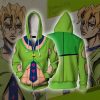 Anime Gu do Mista JoJo Bizarre Adventure 3D Printed Zip Cardigan Student Sports Sweatshirt Jacket 6.jpg 640x640 6 - Anime Jacket Shop