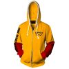 Anime One Punch Man Saitama Costumes Oppai Saitama Hoodie Sweatshirt Mens Harajuku Hoodies Male Zipper Jackets - Anime Jacket Shop