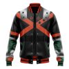 Bakugo MHA Varsity Jacket FRONT Mockup - Anime Jacket Shop