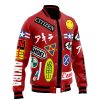 Bike Decals Pattern Akira Jacket F LEFT Mockup - Anime Jacket Shop