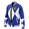 Blue Ranger MMPR Varsity Jacket F RIGHT Mockup - Anime Jacket Shop