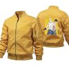 Bomber jackets Men s thick aviator Banana Fish jacket streetwear windbreaker coat 5 - Anime Jacket Shop