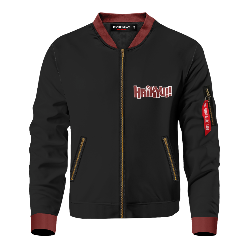 BomberJacketIInarizakiTheStrongestChallenger Front - Anime Jacket Shop