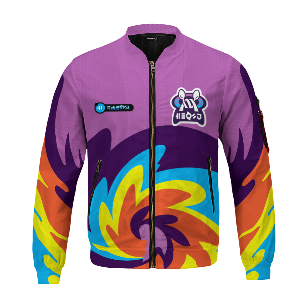 BomberJacketIPokemonPsychicUniform 01 front - Anime Jacket Shop