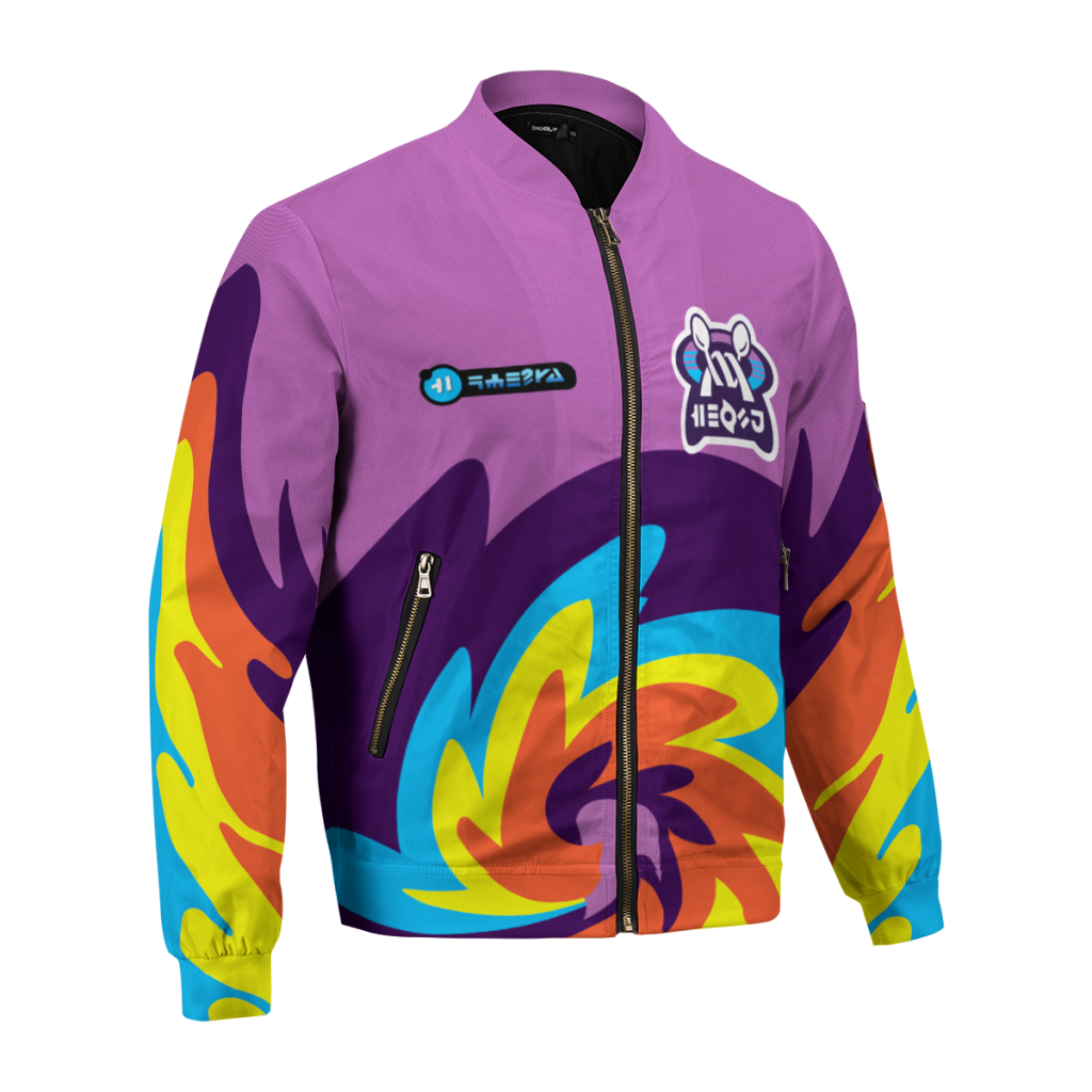 BomberJacketIPokemonPsychicUniform 03 hpright - Anime Jacket Shop