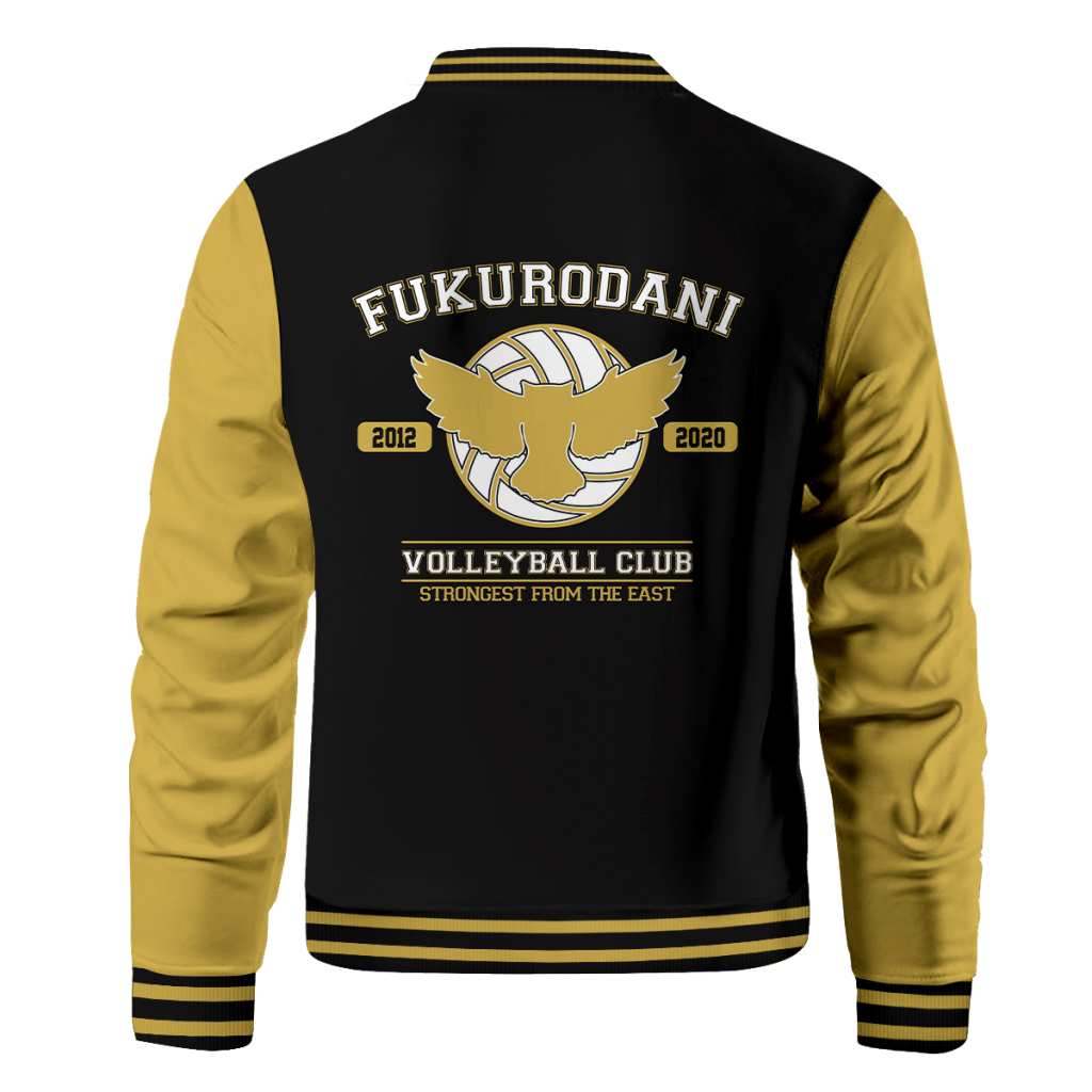 Bomber Jacket I Fukurodani Strongest From The East Back 88998290 46ce 4bda a07a 70a18c5da8e5 - Anime Jacket Shop