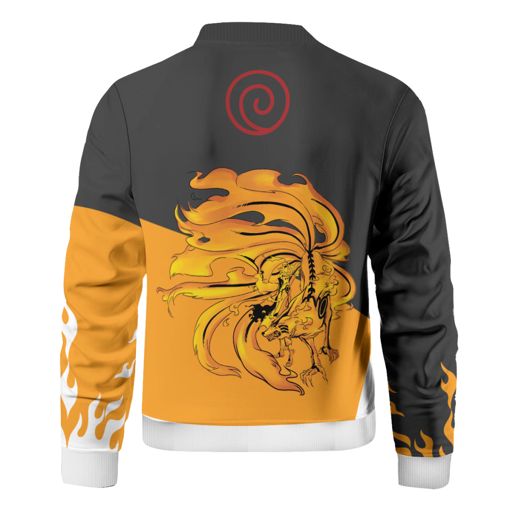 Bomber Jacket I Naruto Style back - Anime Jacket Shop