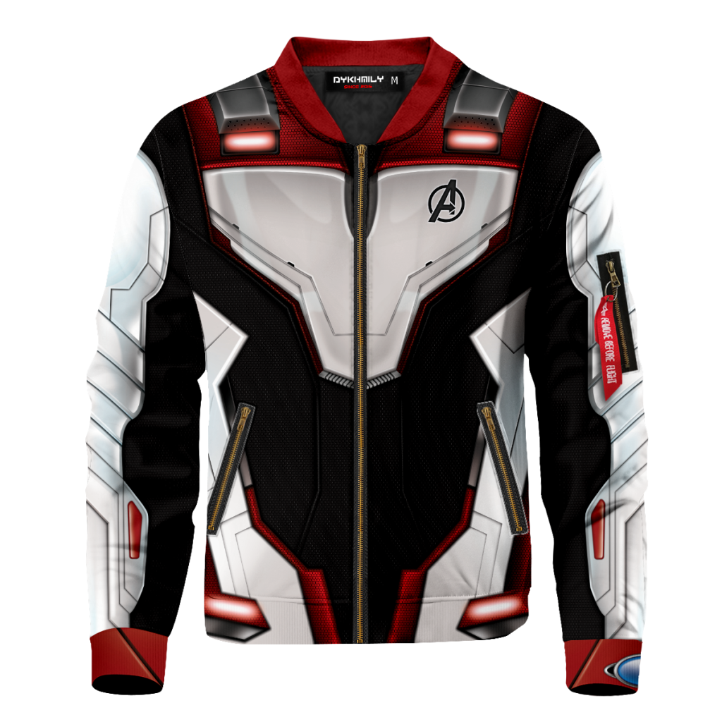 Bomber Jacket I Quantum Suit front - Anime Jacket Shop