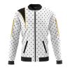 Bruno Bucciarati Jojos Bizarre Adventure Bomber Jacket FRONT Mockup - Anime Jacket Shop