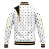 Bruno Bucciarati Pattern JBA Varsity Jacket BACK Mockup - Anime Jacket Shop