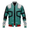 Deku MHA Varsity Jacket FRONT Mockup - Anime Jacket Shop