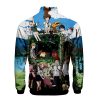 Digimon Fighting Tyrannosaurus Autumn Winter Hoodies Men Sweatshirts Zipper Fitness Hoody Jackets And Coats For Men 3 - Anime Jacket Shop