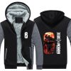 Dropshiping Winter Rainbow Six Siege Jacket Baseball Unisex Wool Liner Fleece Hoodie Thick zipper Sweatshirt For 11 - Anime Jacket Shop