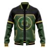 Earthbenders Avatar Varsity Jacket FRONT Mockup - Anime Jacket Shop