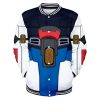 GUNDAM Character Suit 3D Baseball Jackets Women Men Fashion Long Sleeve Jacket Cosplay Casual Streetwear Trendy 3 - Anime Jacket Shop