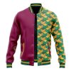 Giyu Tomioka Pattern DS Varsity Jacke FRONT Mockup - Anime Jacket Shop